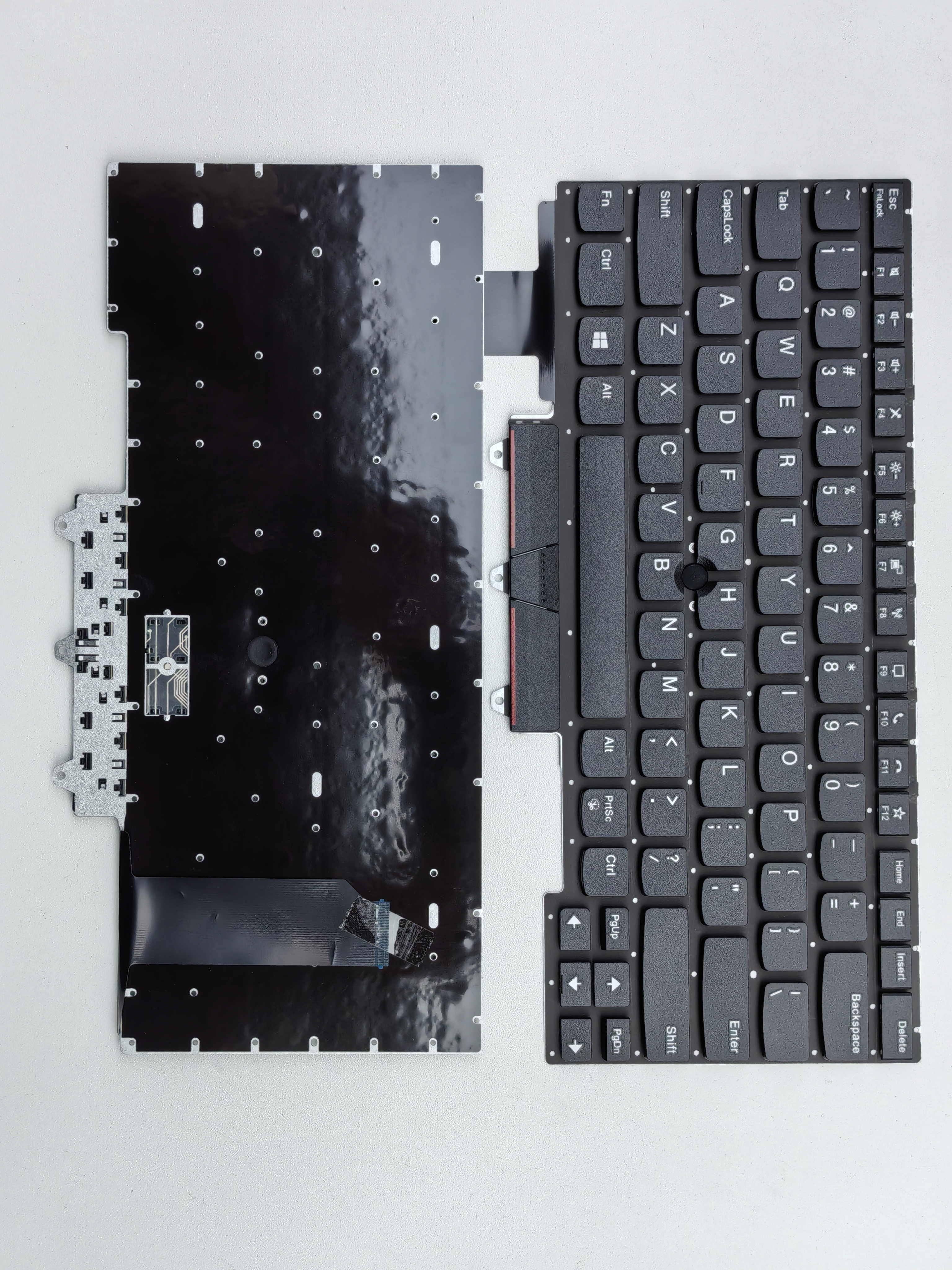 Picture of New Replacement Laptop Keyboard For IBM E14 second generation/E14 GEN2 non-full lights BLACK With hole (OEM) US Layout